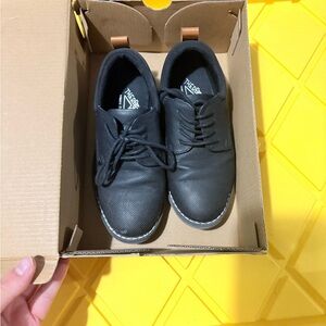 Classic Black Kids Moccasins